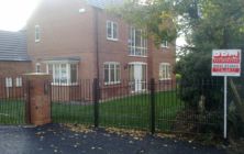 New Build Home Development site at Bonby Oct 2012